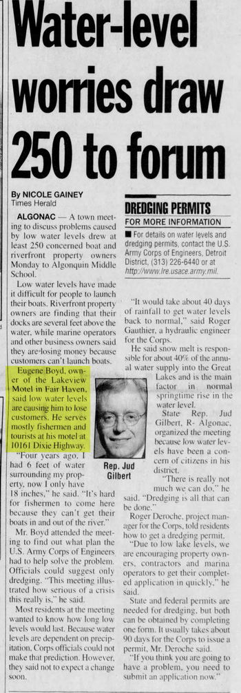 Lakeview Motel (OYO Hotel Lakeview) - Apr 11 2000 Article